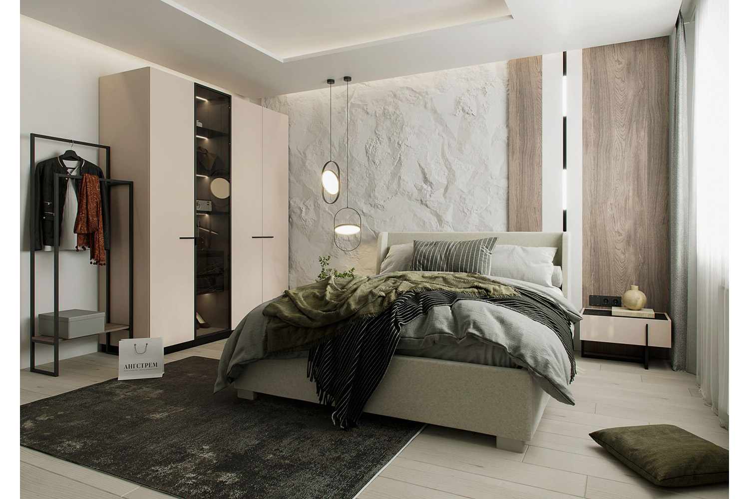 Распашные шкафы - изображение №4 "Шкаф Милагро "  на www.Angstrem-mebel.ru