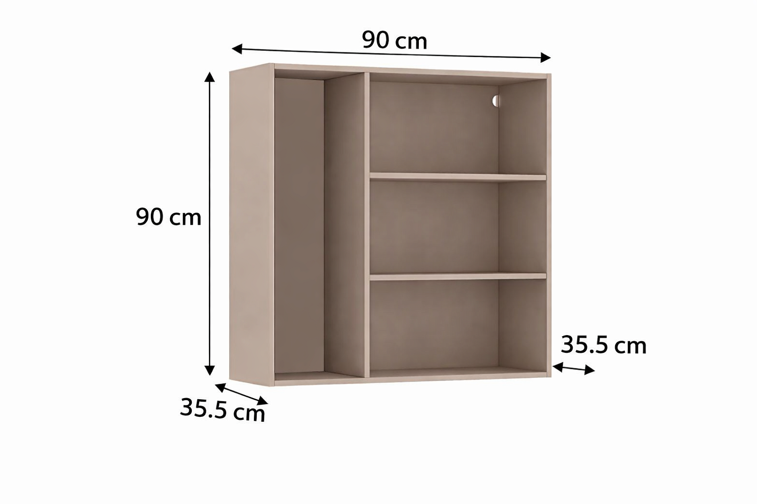Навесные шкафчики - изображение №4 "Шкаф настенный Дольче"  на www.Angstrem-mebel.ru